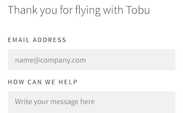 Tobu support